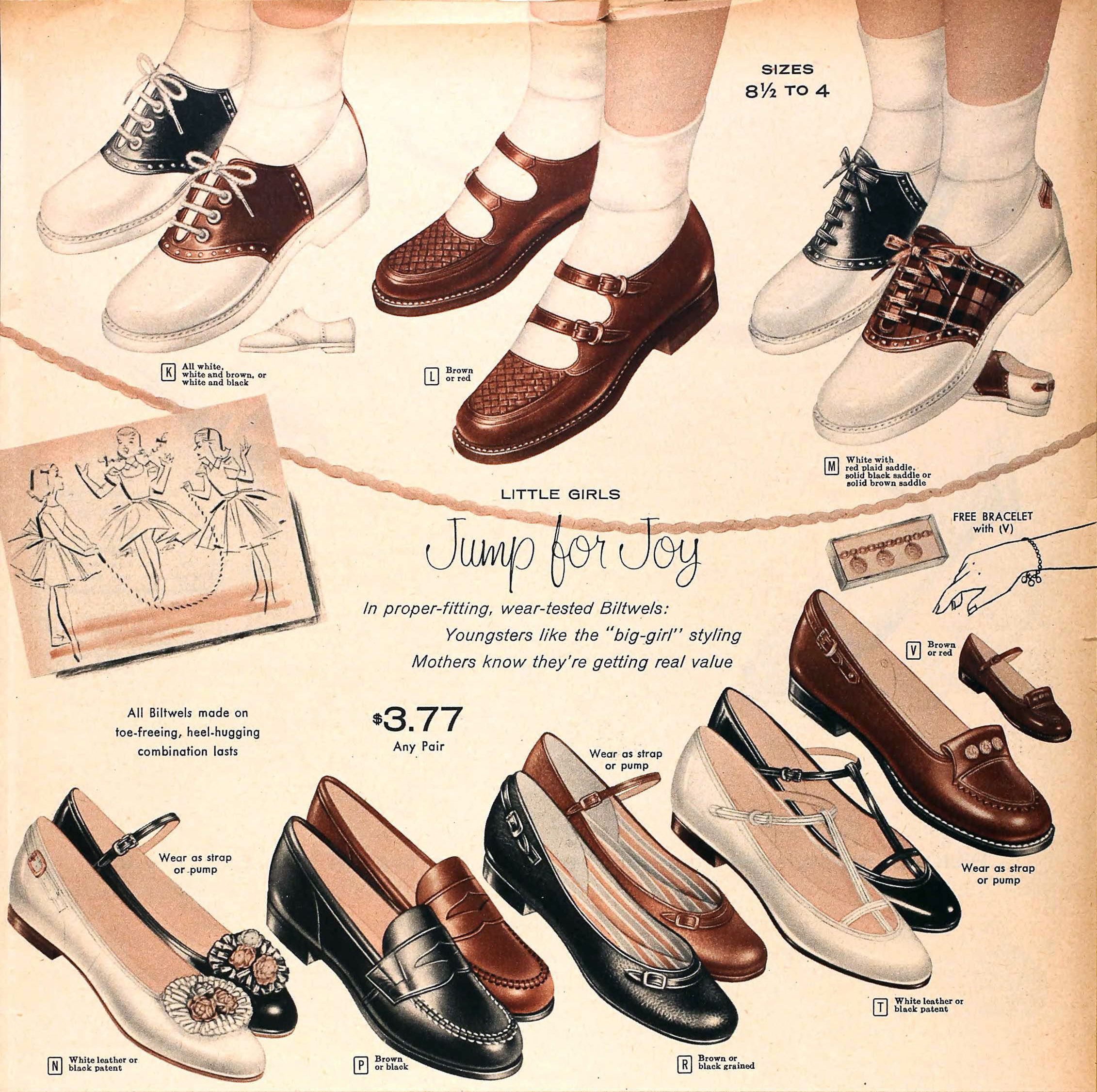 1950's shoe ad